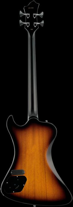 Produktbild Hagstrom E-Bass, Nekromant 4, Tobacco Sunburst (E-Gitarre, Mahagoni)