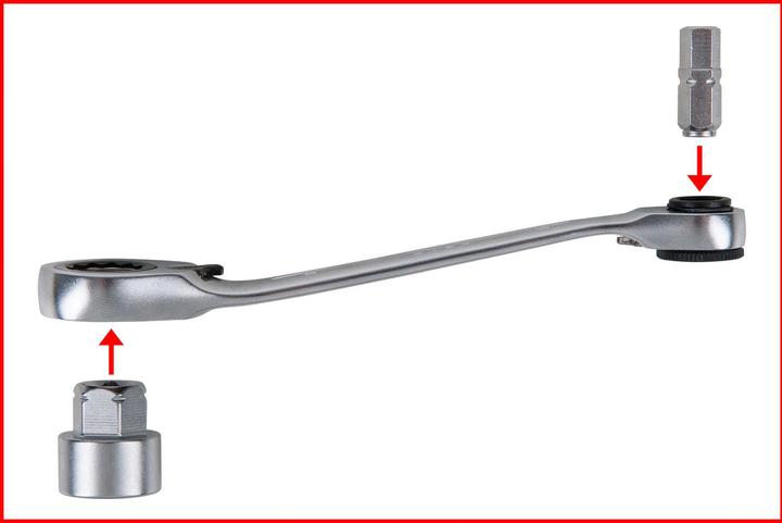 Image du produit KS Tools 1/4" + 11 mm Durchgangs-Steckschlüssel- und Bit-Satz (11 mm)