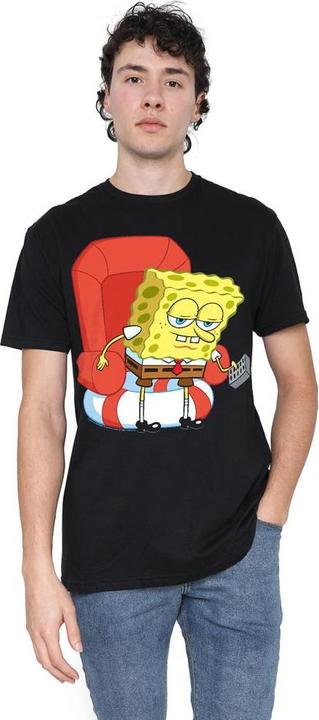 Immagine prodotto Spongebob Squarepants Head Out Meme Maglietta Uomo (M)
