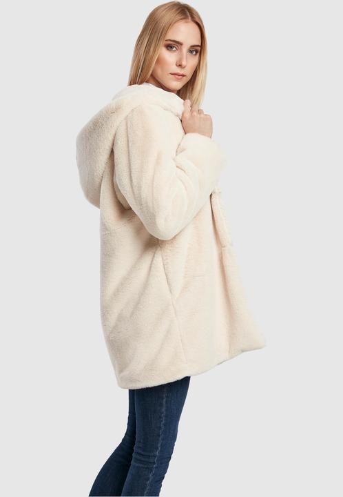Actual product image Urban Classics Ladies Hooded Teddy Coat (L)