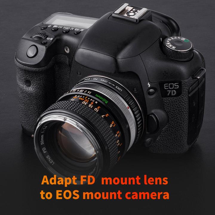 Image du produit K&F Concept Adaptateur K&F pour objectif Canon FD sur EOS EF (nouveauté)