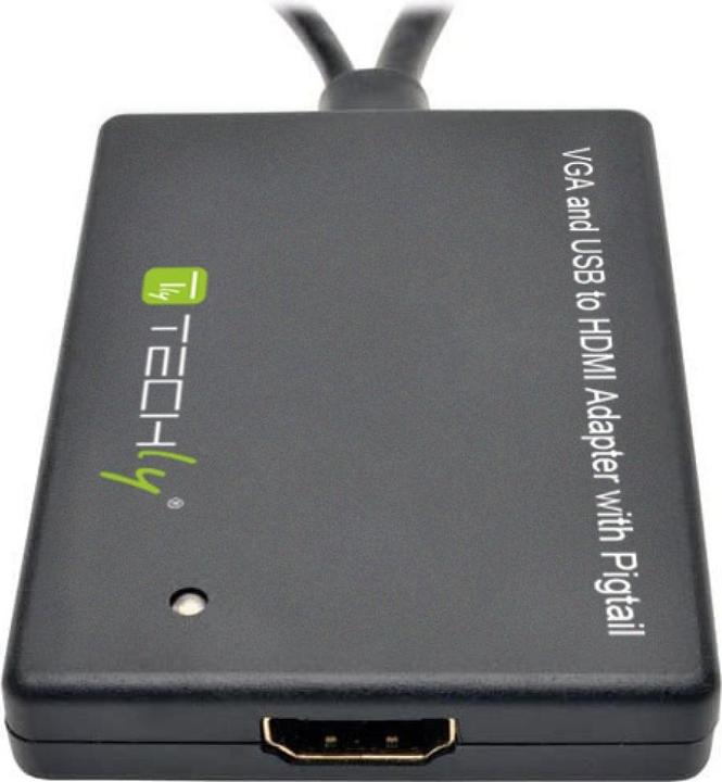 Produktbild Techly AV Konverter IDATA-HDMI-VGA3 (1 m, VGA)