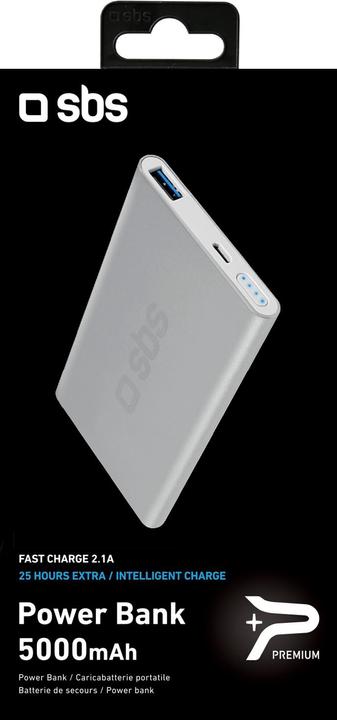 Actual product image SBS Fast charge 5000mAh Power bank - Gold Collection (5000 mAh, 18.50 Wh)