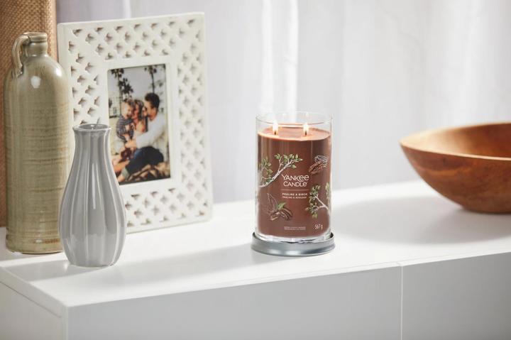 Actual product image Yankee Candle Scented Candle Praline & Birch Signature Large Tumbler