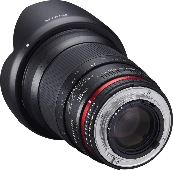 Produktbild Samyang 35mm f/1.4 AS UMC Nikon F (Nikon DX, Nikon F, Vollformat)
