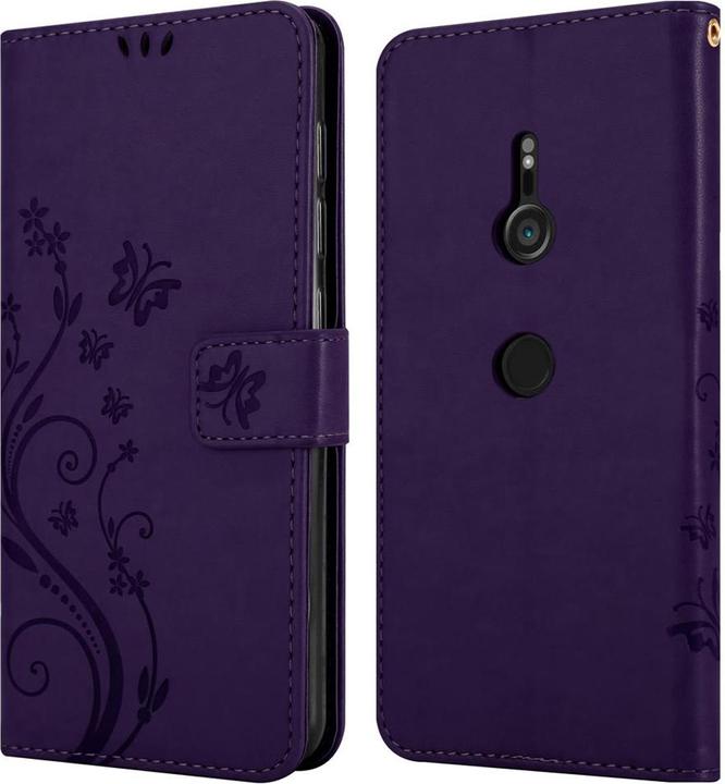 Actual product image Cadorabo Flower Book Cover (Sony Xperia XZ3)