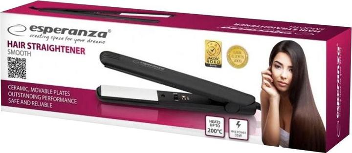 Image du produit Esperanza Pinces à lisser les cheveux EBP001 (Fer plat)