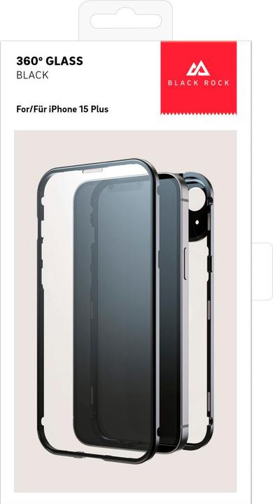 Actual product image Black Rock 360° Glass (Apple iPhone 15 Plus)