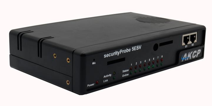 Actual product image AKCP securityProbe 5ESVA, 8 ports, DCW
