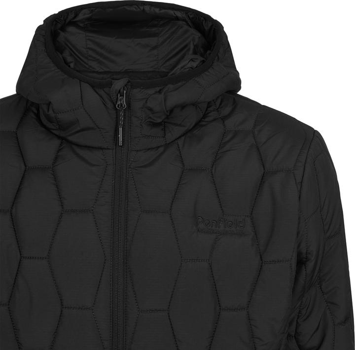 Actual product image Penfield zippedped jacket hudon cript hexagonal quilt (S)