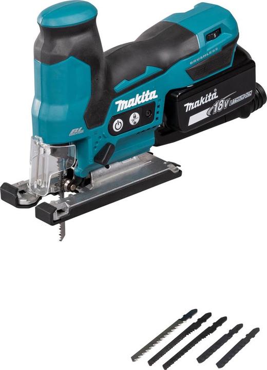 Image du produit Makita DJV 185 RF1J Battery Pendulum Hoist Jigsaw 18 V Brushless + 1x Battery 3,0 Ah + Charger + Makpac