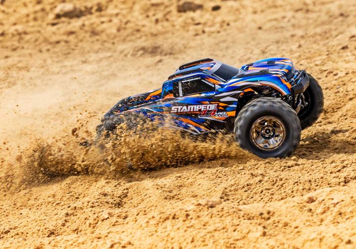 Actual product image Traxxas Stampede 4x4 Vxl HD without battery and charger (RTR Ready-to-Run)