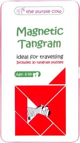Actual product image Magnetic Tangram Travel Game (German)