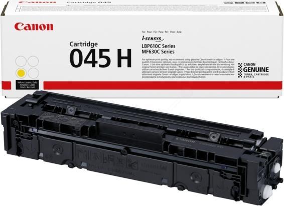 Actual product image Canon 045hy (Y)