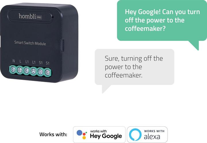 Image du produit Hombli Module de commutation intelligent (Actionneur de commutation)