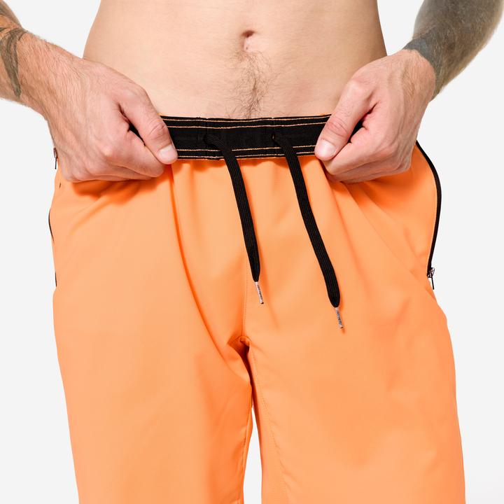 Produktbild Domyos Shorts Reissverschlusstaschen - orange (XXL)