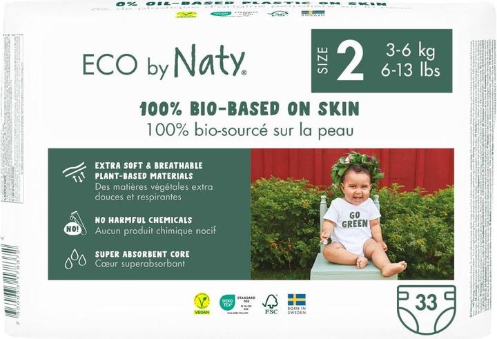 Produktbild Naty Biowindel (Gr. 2, Tragepack, 33 Stück)