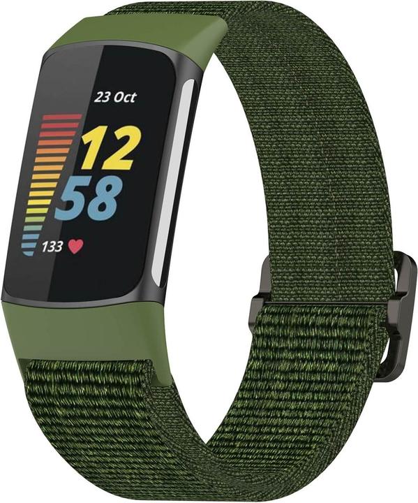 Immagine prodotto Cover-Discount Fitbit Charge 6 - Cinturino di ricambio in tessuto di nylon (Nylon)