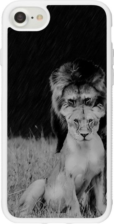 Image du produit PhoneLook Coque Silicone rigide blanc Angry lions (Apple iPhone 7)