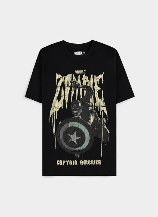 Image du produit Difuzed Captain America - T-shirt à manches courtes Zombified Men - M (M)