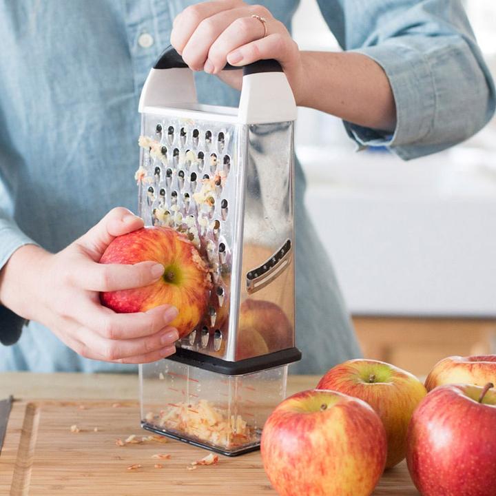 Produktbild OXO 4-seitige Reibe mit Auffangbehälter