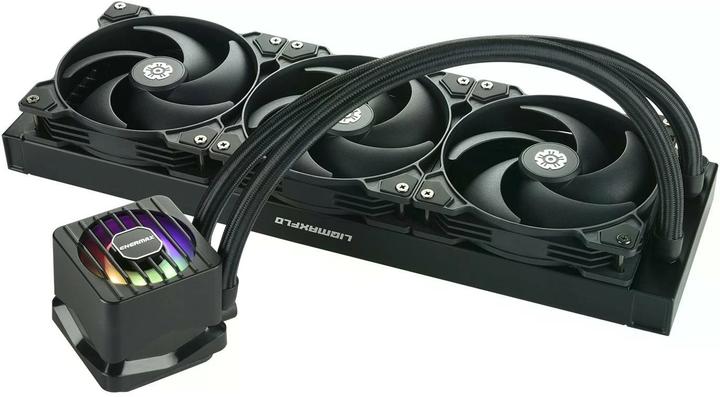 Produktbild Enermax LIQMAXFLO SR 360mm CPU AIO Flüssigkeitskühler - Xtreme Doppelkammer PWM Pumpe