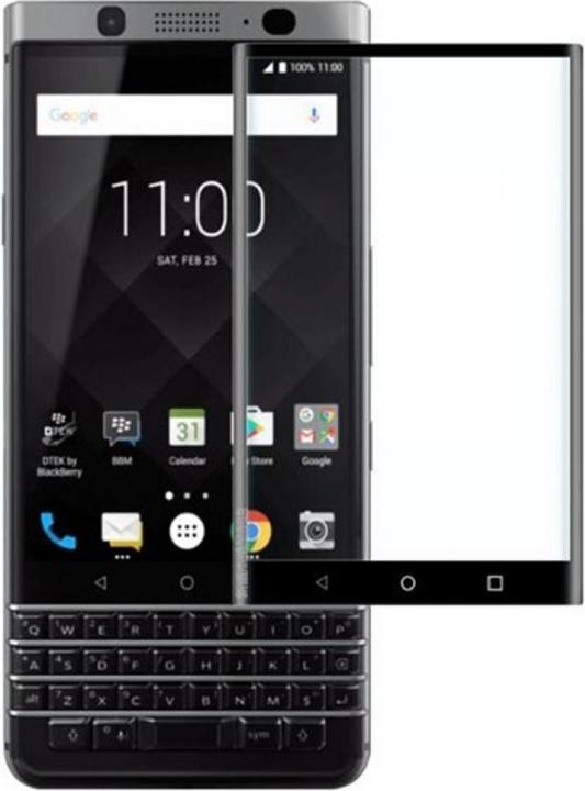 Actual product image Screenguard Blackberry KeyOne Full Screen Protective Glass Film 2.5D 9H (KEYone)