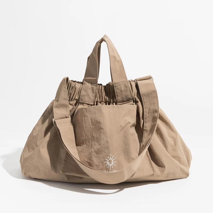Image du produit Only-Bags.Store Nylon couleur solide Sac à bandoulière Simple petit sac à main Hobo Stylish Nylon léger Tote