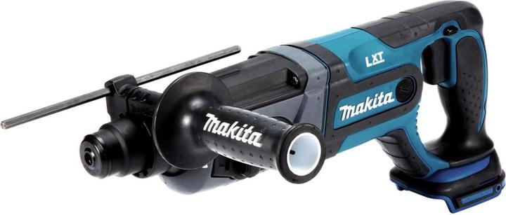 Actual product image Makita DHR241RTJ hammer drill (case, 2x battery and charger). (Rechargeable battery operated)