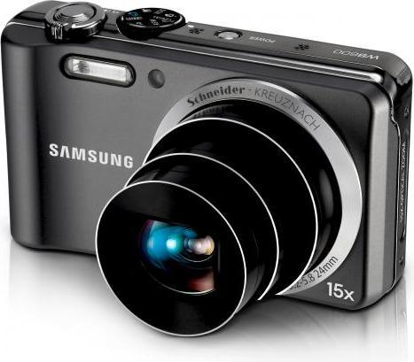 Produktbild Samsung WB600, 12MPixel, 15x WW-Zoom, HD-Movies, Schwarz (1/2,3'')