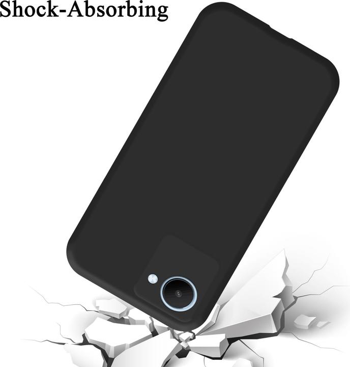 Produktbild Cadorabo TPU Liquid Silicone Case Hülle für Realme C30 / Narzo 50i PRIME (Realme Narzo 50i Prime, Nokia C30)
