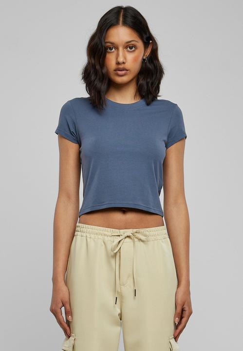Immagine prodotto Urban Classics T-shirt in jersey elasticizzato da donna (M)