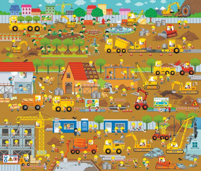 Produktbild Mein Spiel-Wimmelbuch: Baustelle (Deutsch)