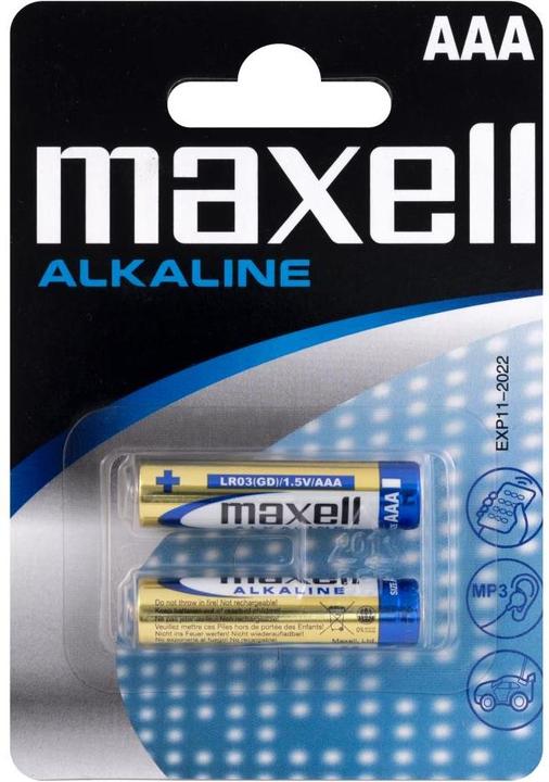 Produktbild Maxell Batterie AAA 2 Stück (2 Stk., AAA)