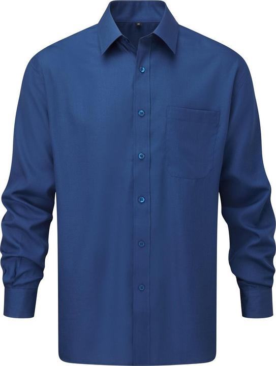 Actual product image Russell Mens Poplin Long-Sleeved Shirt (3XL)