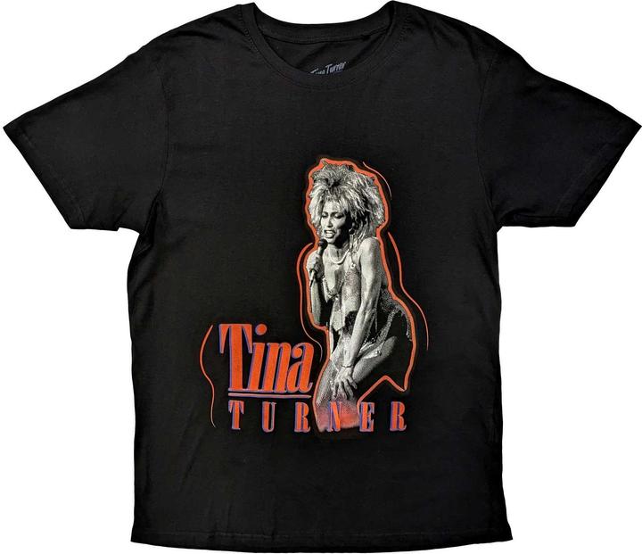 Immagine prodotto Tina Turner Maglietta unisex adulto in cotone neon (S)