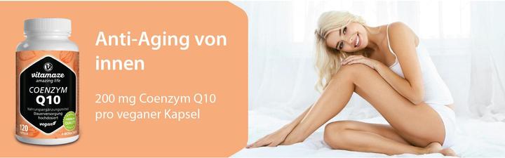 Actual product image Vitamaze Coenzym Q10 (120 Piece, Pills, 120 g)