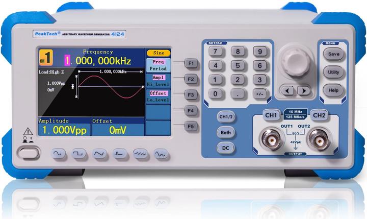 Actual product image Peaktech P 4124 Arbitrary signal generator
