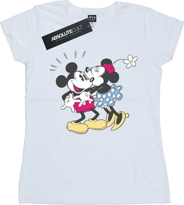 Disney Mickey And Minnie Mouse Kiss TShirt (XL)