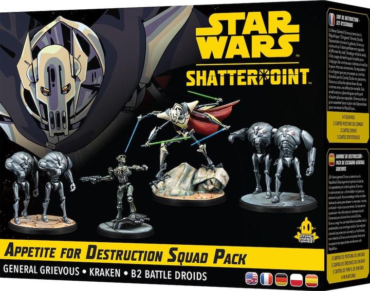 Actual product image Atomic Mass Games Star Wars: Shatterpoint - Appetite for Destruction Squad Pack (Hunger for Destruction) (Multilingual)