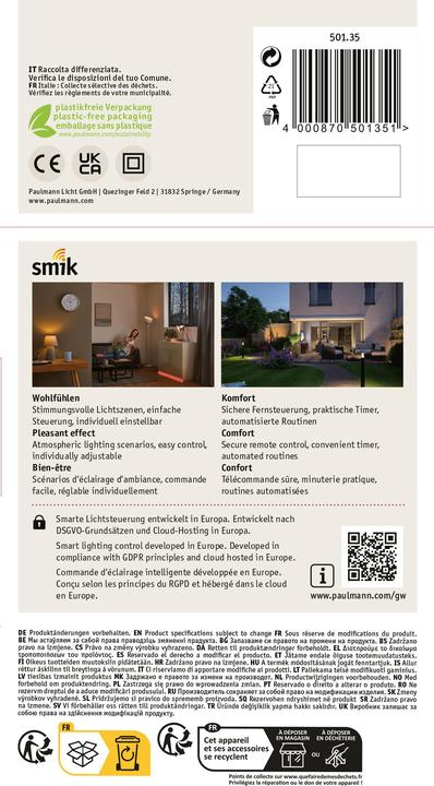 Actual product image Paulmann Smart Home Zigbee Gateway Smik