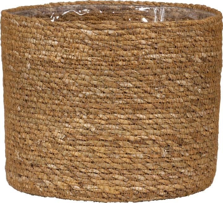 Scheurich Seagrass 26, Korbgefäss/Korb-Pflanzgefäss/Korbtopf aus Seagrass Farbe: Nut, 26 cm Durchmesse (26 cm)