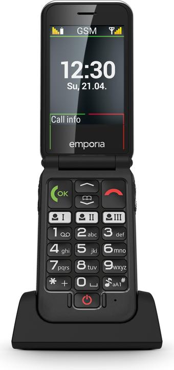 Immagine prodotto Emporia V228 7,11 cm (2,8") Nero Telefono entry-level (2.80", 2 Mpx, 2G)