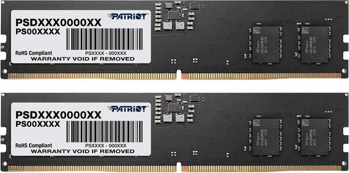 Actual product image Patriot Signature Memory, DDR5, 16GB, 4800MHz, CL40 (PSD516G480081) (1 x 16GB, 4800 MHz, DDR5 RAM, DIMM)