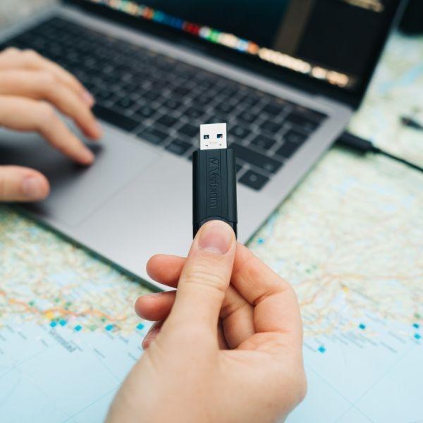 Image du produit Verbatim PinStripe (256 Go, USB-A, USB 3.0)