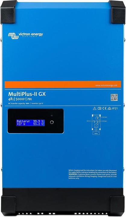 Actual product image Victron Energy MultiPlus-II 48/5000/70-50 GX