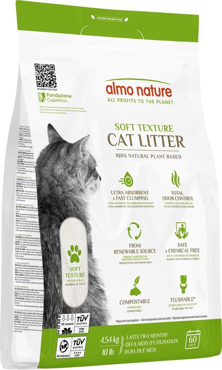 Immagine prodotto Almo Nature Lettiera per gatti (Raggruppamento, 4.54 kg)