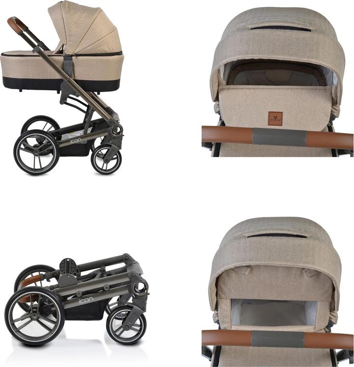 Produktbild Cangaroo Kombikinderwagen Icon 2 in 1