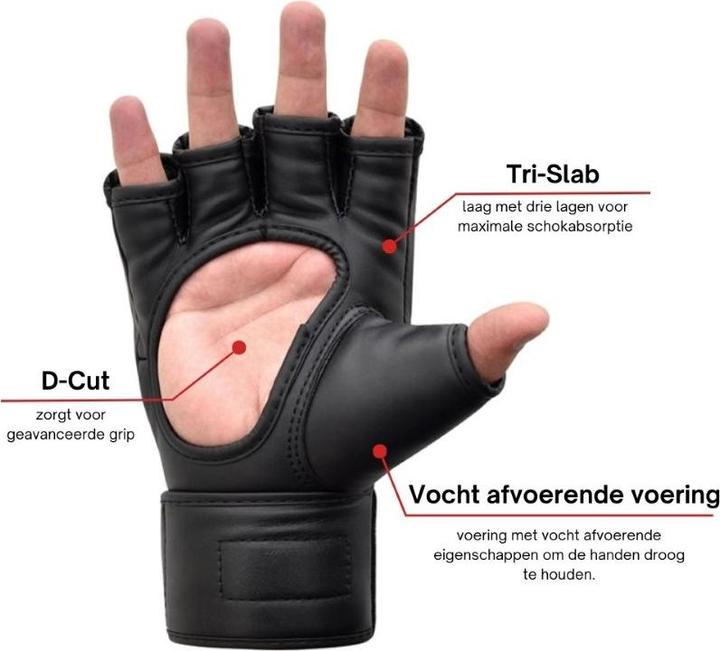 Image du produit NRG Fitness Gants MMA M (M)