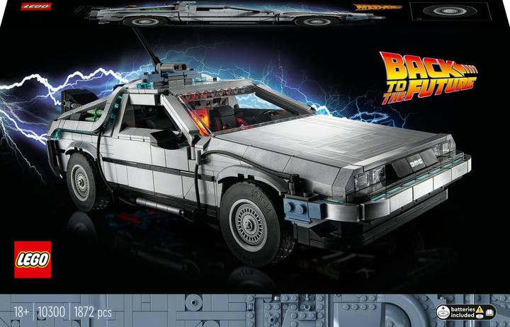 Produktbild LEGO Zeitmaschine aus Zurück in die Zukunft (10300, LEGO Icons, LEGO Seltene Sets)